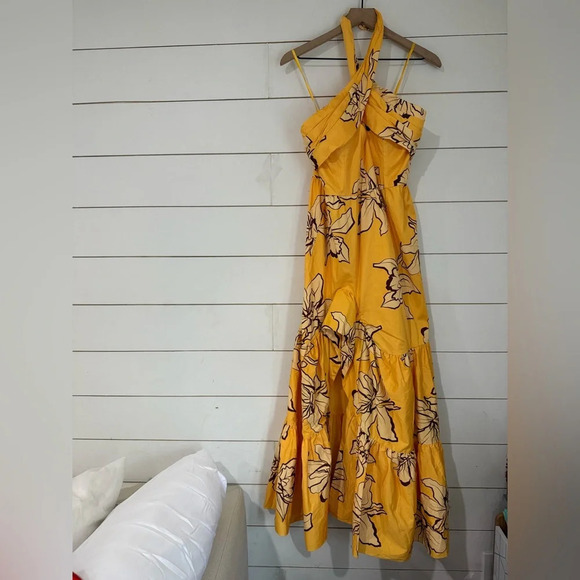 Hutch Floral Halter Maxi Dress - Picture 6 of 16